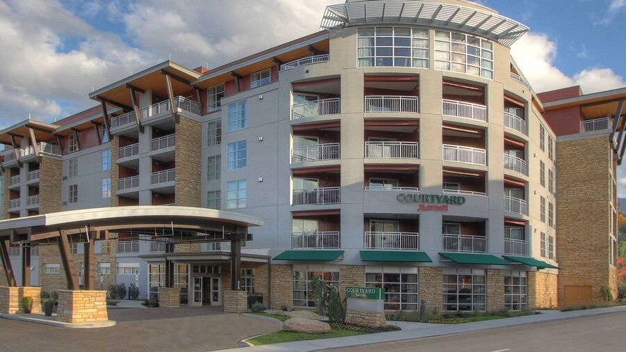 Courtyard By Marriott Gatlinburg Downtown Hotel Eksteriør billede